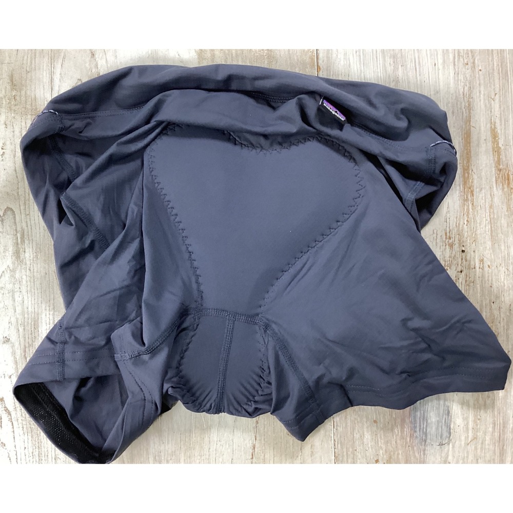 Patagonia Endless Ride Liner Shorts Womens Medium Smolder Blue Padded MTB 24975 - Picture 2 of 6